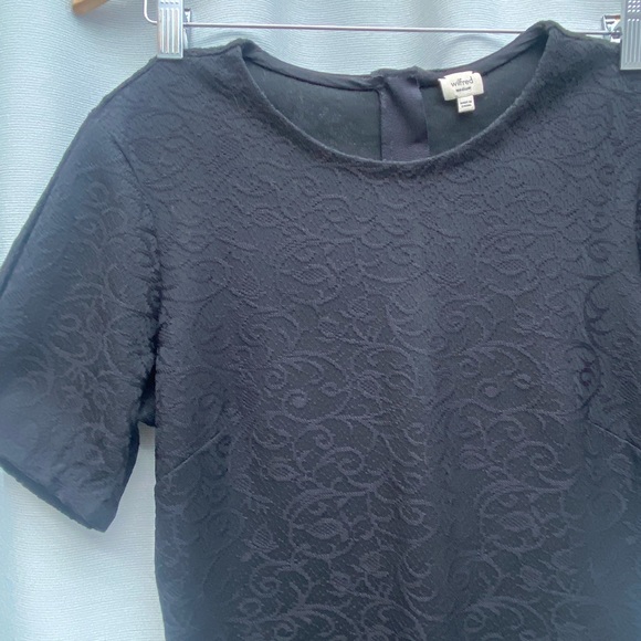 ARITZIA ~ Wilfred ~ Black Mini Dress ~ Size M - Picture 3 of 5